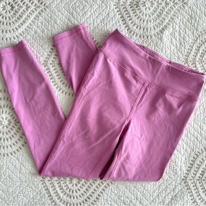 J.Crew high rise 7/8 legging in signature flex soft pastel pink xs